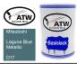 Preview: Mitsubishi, Laguna Blue Metallic, D17: 500ml Lackdose, von ATW Autoteile West.